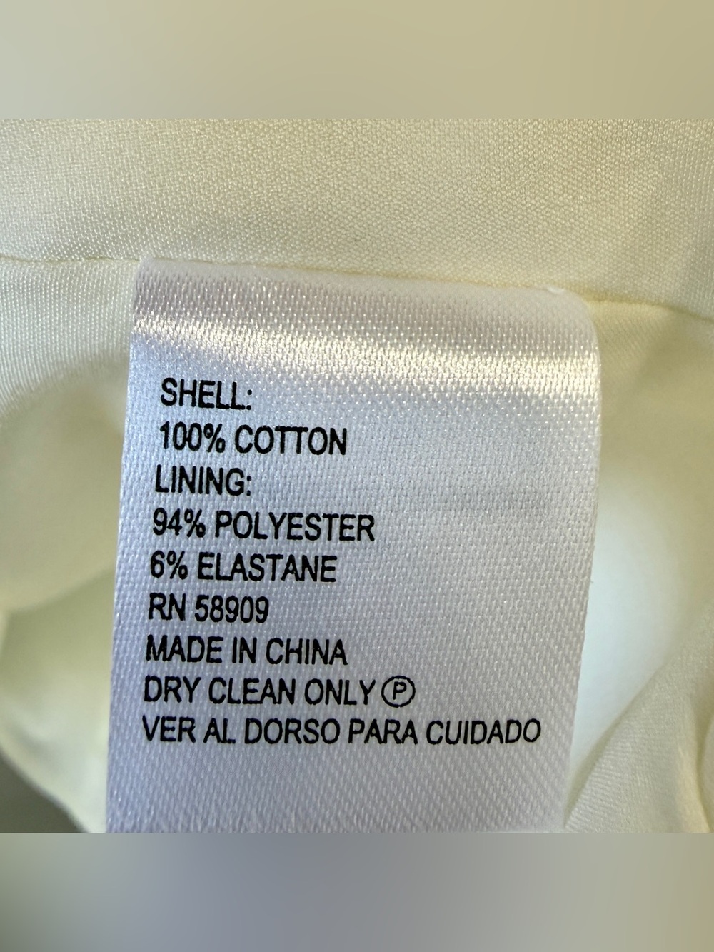Alex Marie White Textured Fit & Flare Dress Size 14 - Picture 5 of 7